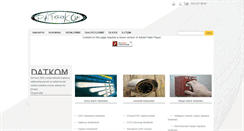 Desktop Screenshot of datkom.com.tr